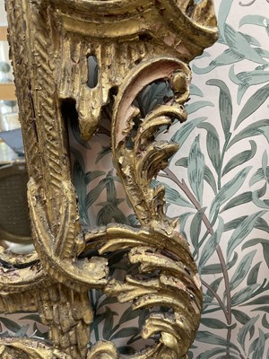 Lot 510 - A pair of gilt wall mirrors