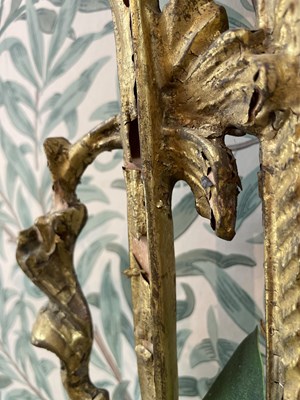 Lot 510 - A pair of gilt wall mirrors