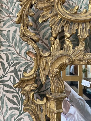 Lot 510 - A pair of gilt wall mirrors