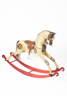 Lot 511 - A Victorian style painted rocking horse