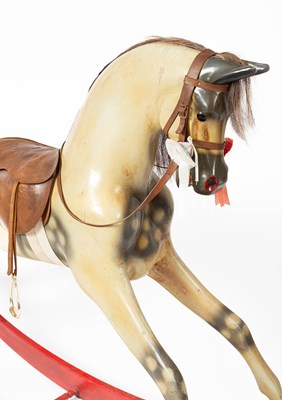 Lot 511 - A Victorian style painted rocking horse
