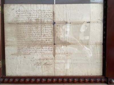 Lot 520 - William III, King of England (1689-1702) Signed Autograph letter