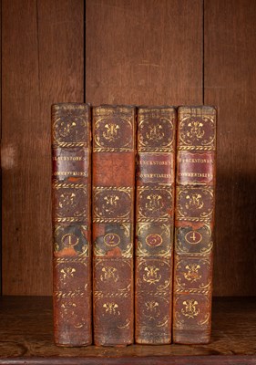 Lot 109 - Blackstone (William) Commentaries on the Laws of England