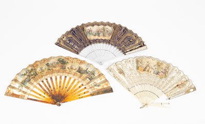 Lot 539 - Three 19th Century fans