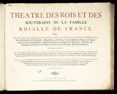 Lot 118 - [CHATELAIN, Henri Abraham] Theatre des Rois et des Souverains de la Famille Roiale de France