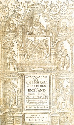 Lot 136 - Stow (John) Annales, or a Generall Chronicle of England