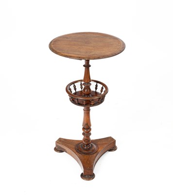 Lot 531 - A 19th Century rosewood occasional table