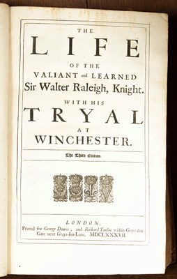 Lot 212 - Raleigh (Walter) The History of the World, in five books