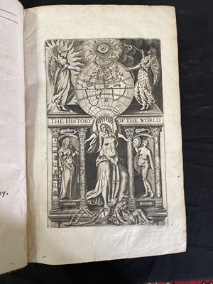 Lot 212 - Raleigh (Walter) The History of the World, in five books