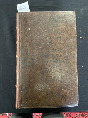Lot 212 - Raleigh (Walter) The History of the World, in five books