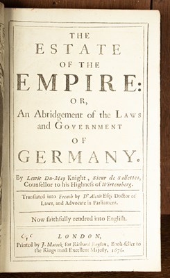 Lot 235 - Du May (Lewis) The Estate of the Empire