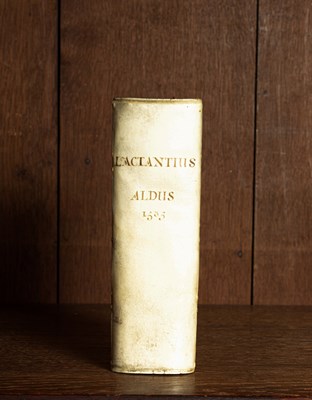 Lot 249 - [Lactantius] L Coelli Lactantii Firmiani Divinarum Institutionum Libri Septem