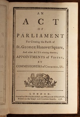 Lot 278 - Acts of Parliament