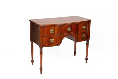 Lot 365 - An American Regency style mahogany sideboard