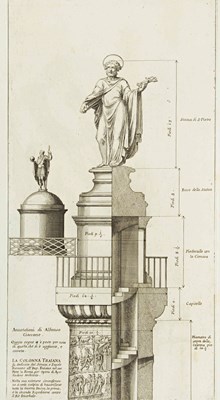 Lot 195 - Bartoli (Pietro Santi) and Bellori (Giovanni Pietro) Bellori Colonna Traiana
