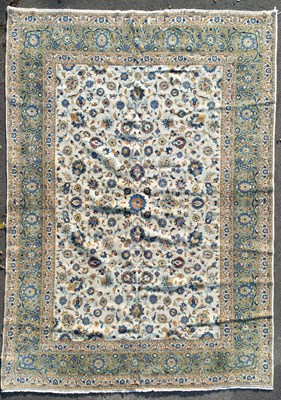 Lot 639 - A Kashan carpet Central Persia