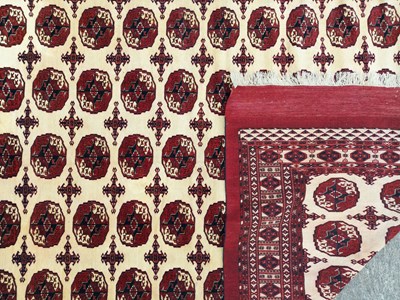 Lot 425 - A Tekke carpet