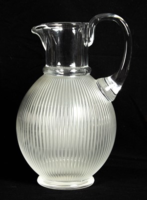 Lot 403 - A Lalique glass ‘Langeais’ water jug