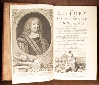 Lot 307 - Clarendon (Edward, Earl of) The History of the Rebellion and Civil Wars