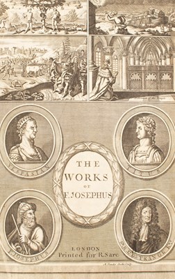 Lot 335 - Jospehus (Flavius) [L’Estrange, Sir Roger] The Works of Flavius Josephus