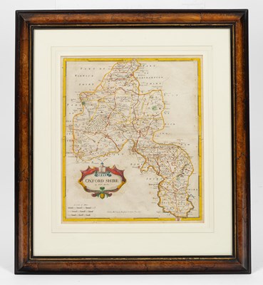 Lot 21 - Morden (Robert) An engraved map of Oxfordshire