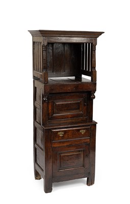 Lot 37 - A Queen Anne narrow oak tridarn