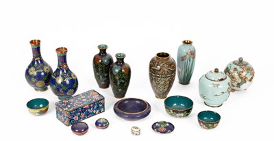 Lot 579 - A quantity of cloisonne items