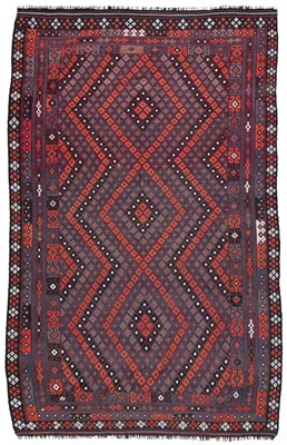 Lot 640 - An Afghan Uzbek Maimana kilim