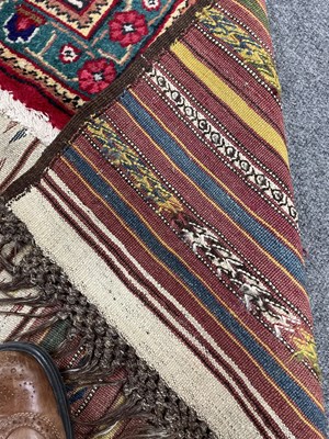 Lot 626 - A finely woven Safid kilim