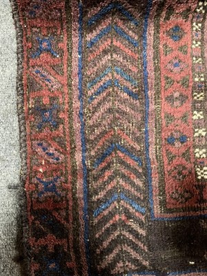 Lot 648 - A Timuri Belouch main carpet