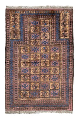 Lot 652 - A Timuri Belouch prayer rug