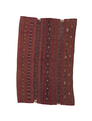 Lot 466 - An Ersari flatweave chuval