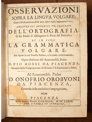 Lot 350 - Italian Language