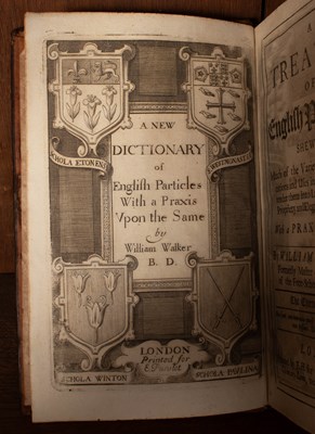 Lot 352 - English Language and Grammar