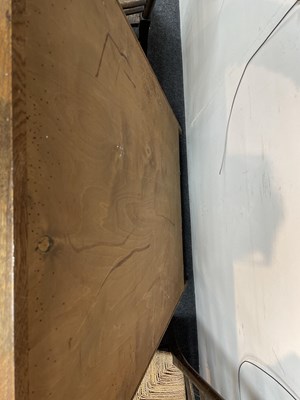 Lot 577 - An Arts & Crafts style limed oak bookcase