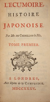 Lot 436 - [Crébillon (Claude-Prosper Jolyot de)] L'Ecumoire