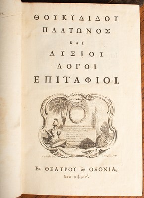 Lot 473 - Classical Works - 18th century volumes