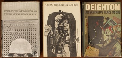 Lot 596 - Deighton (Len) Three First Editions