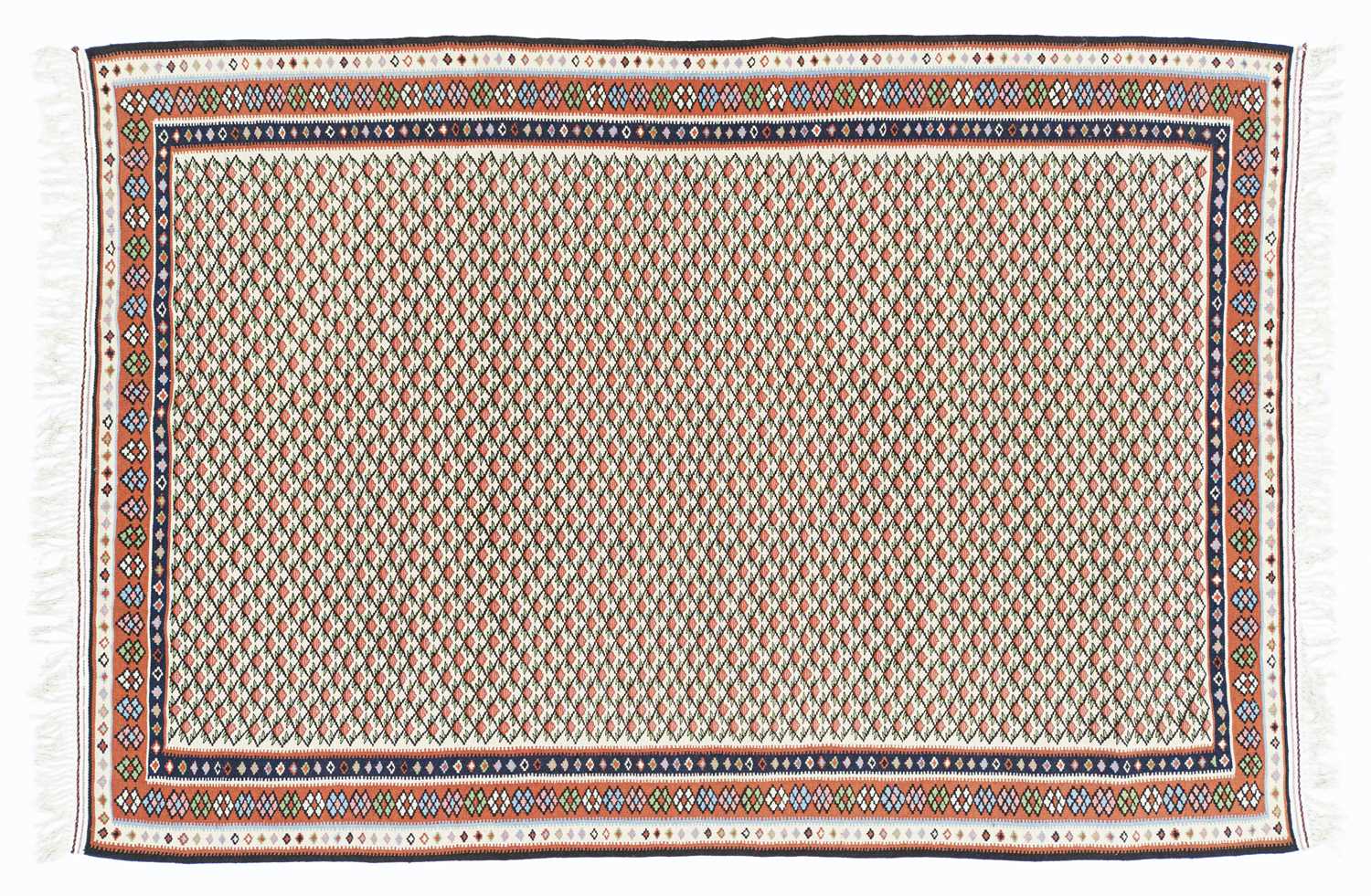 Lot 38 - A Senneh kilim rug