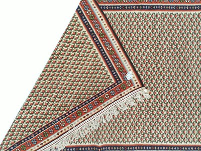 Lot 38 - A Senneh kilim rug