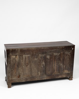 Lot 176 - A George II oak dresser base
