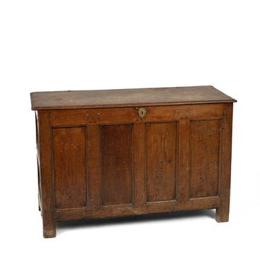 Lot 170 - A George II oak chest