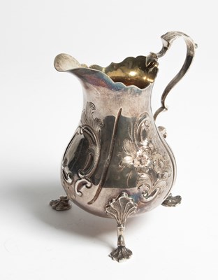 Lot 85 - A Victorian silver jug