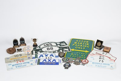 Lot 769 - A quantity of Automobile Club badge plates