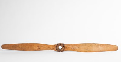 Lot 770 - A wooden two-blade propeller