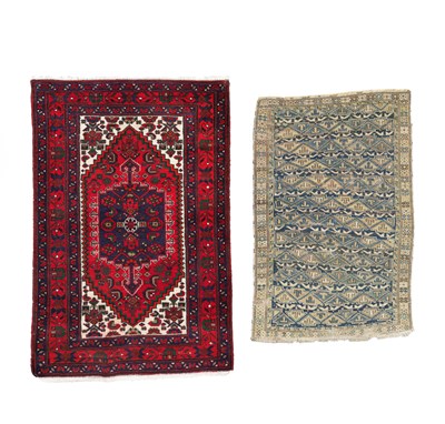 Lot 486 - A Shirvan rug and a Hamadan rug