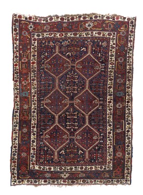 Lot 487 - A small Shiraz carpet