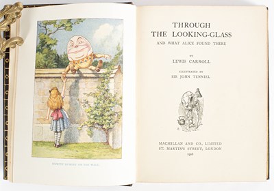 Lot 570 - Garrett (Frank, binder): Carroll (Lewis) [Charles Lutwidge Dodgson] Through the Looking Glass