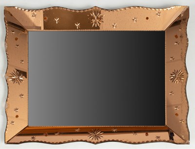 Lot 575 - An Art Deco mirror