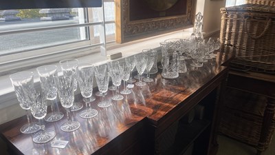 Lot 496 - A quantity of Waterford and other crystal